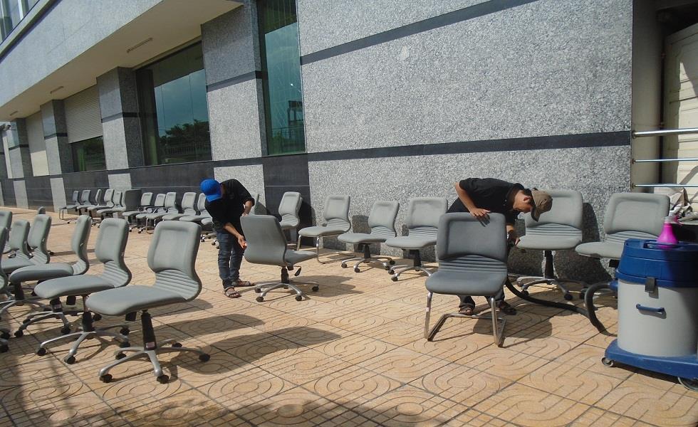 Dịch vụ giặt ghế giặt thảm